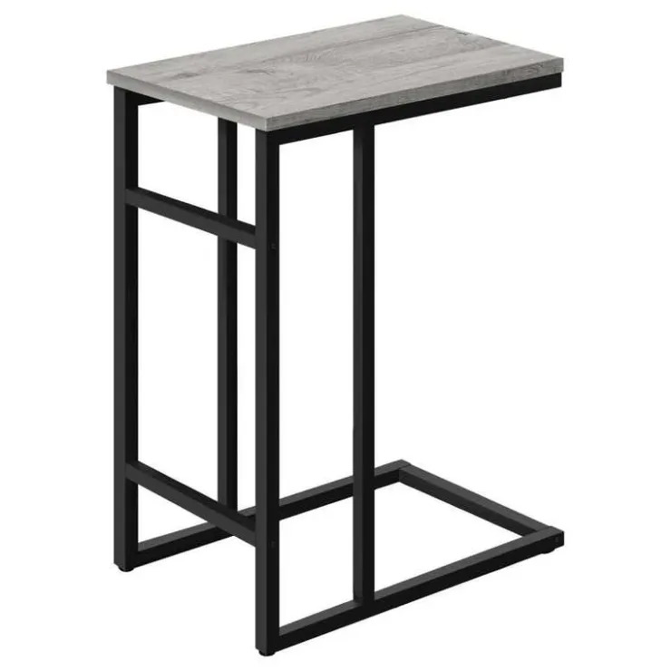 Monarch Accent table - 24"h / / black metal - Grey Discount