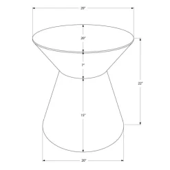 Monarch Accent table - 22