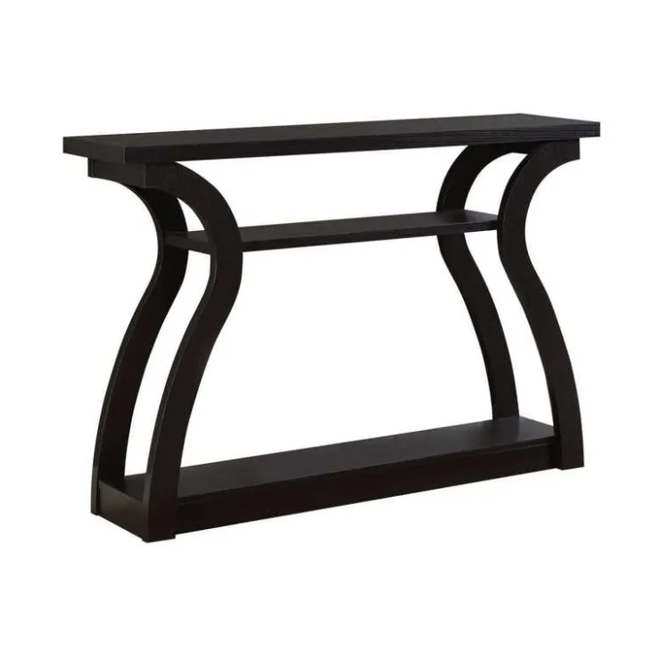 Monarch Accent table - 47"l / hall console - Espresso Outlet