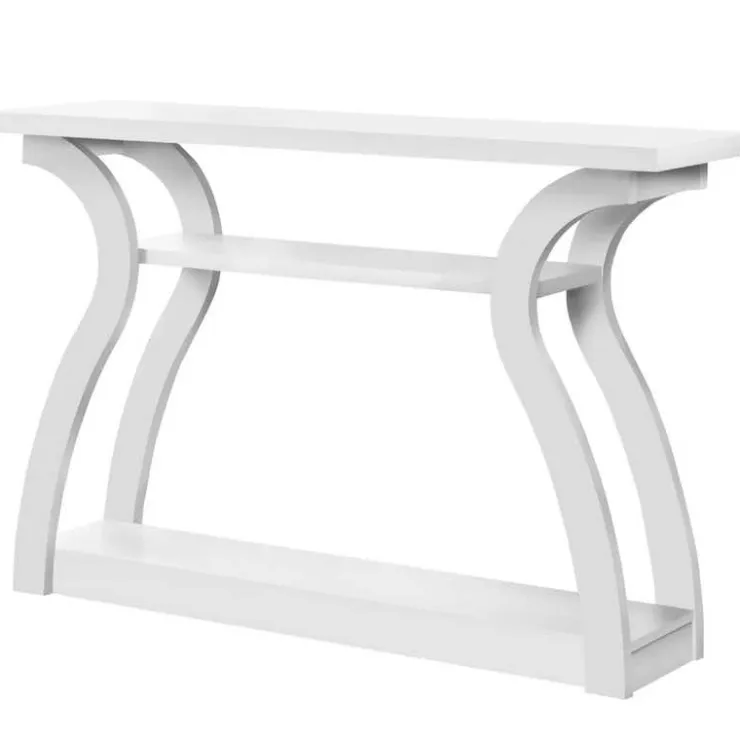 Monarch Accent table - 47"l / hall console - White
