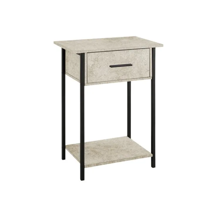 Monarch Accent Table - Black Hot