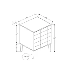 Monarch Accent Table - Walnut Online