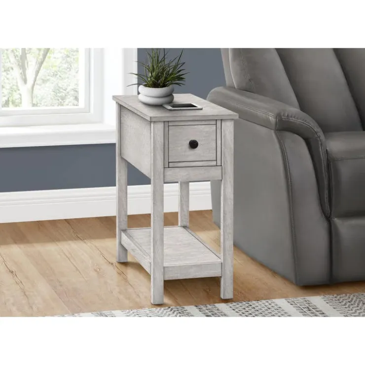 Monarch Accent table 24"h - Washed Grey Online