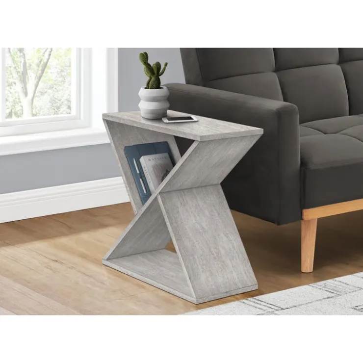 Monarch Accent table 24"h - Washed Grey Sale