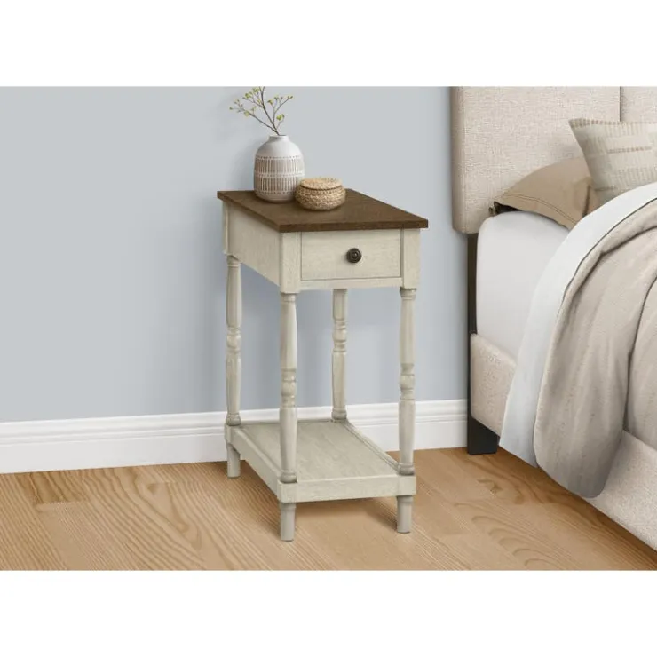 Monarch Accent table 24"h - White Best