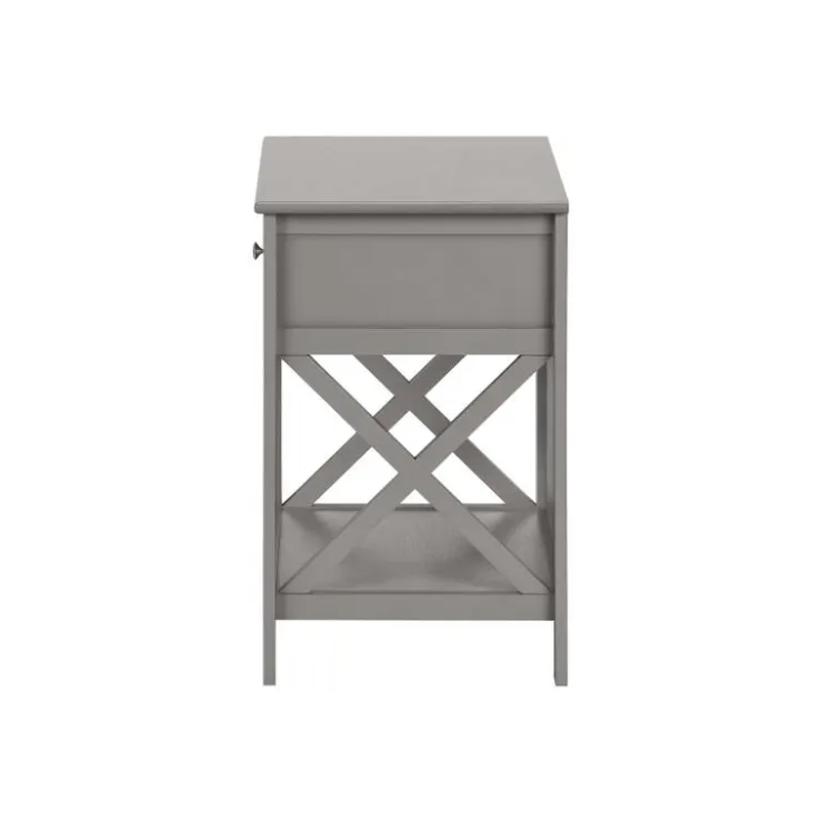 Monarch Accent table 25"h - Dark Grey