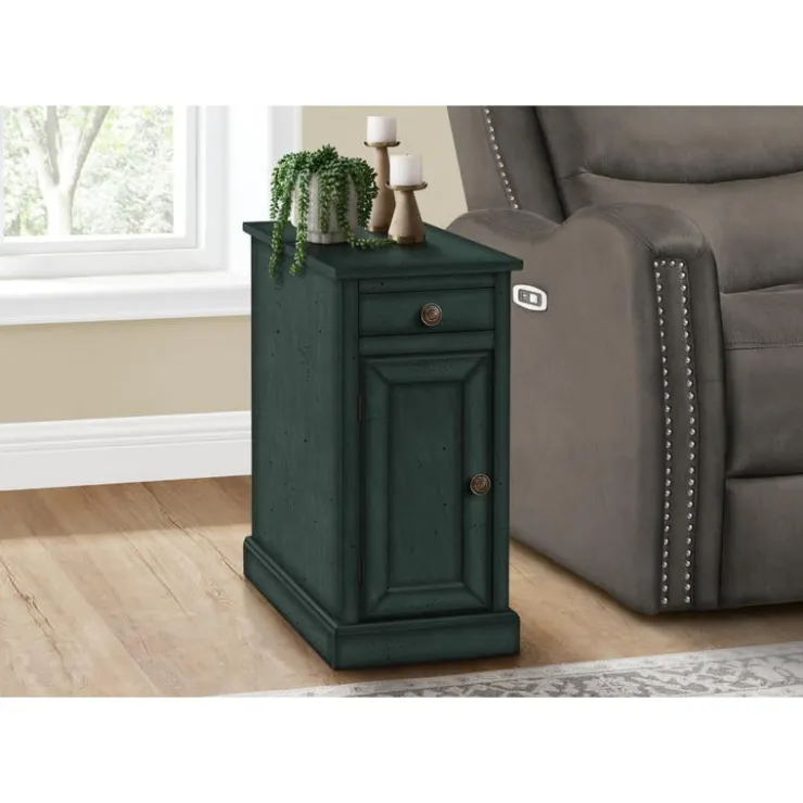 Monarch Accent table 24"h - Blue