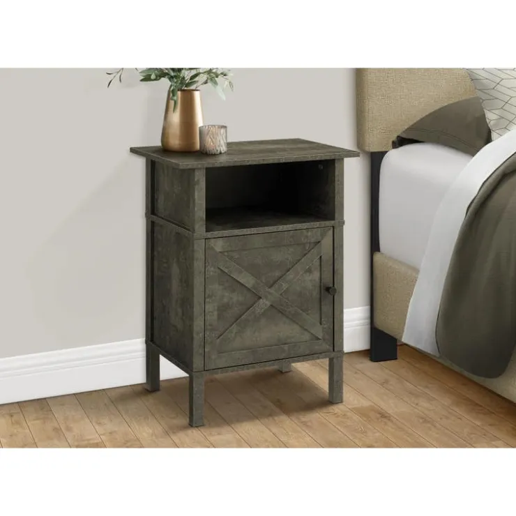 Monarch Accent Table 24"H - Black Best