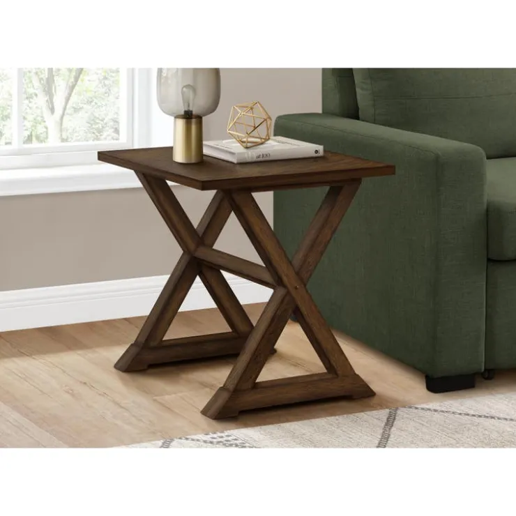 Monarch Accent table 24"h - Walnut Clearance