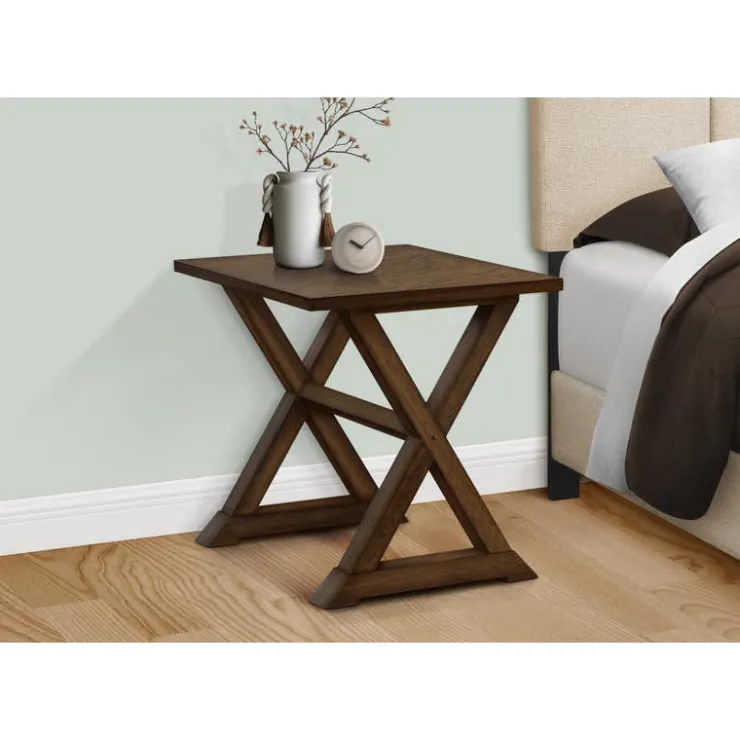 Monarch Accent table 24"h - Walnut Clearance
