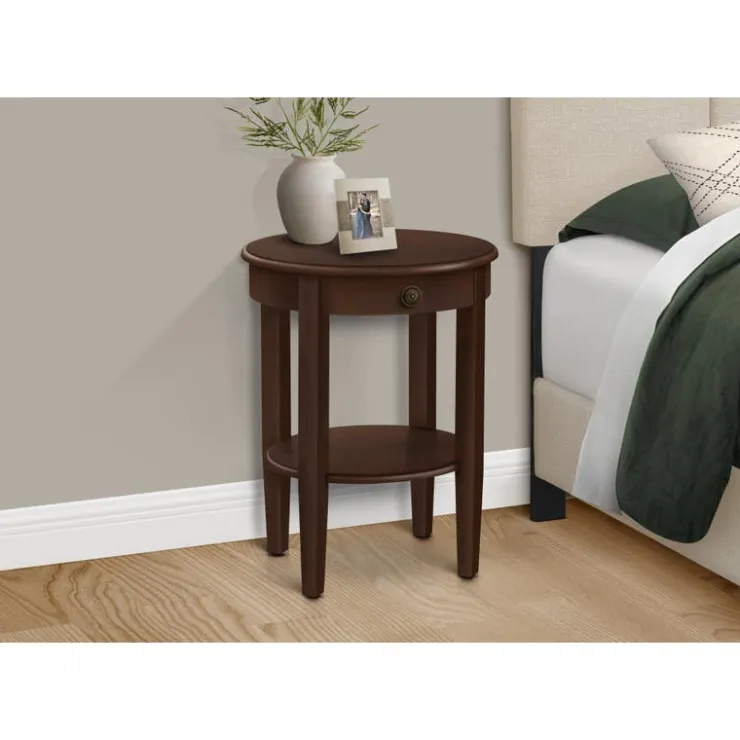 Monarch Accent table 23"h - Espresso Discount