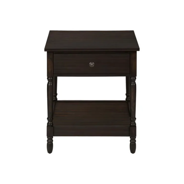 Monarch Accent table 25"h - Walnut Clearance