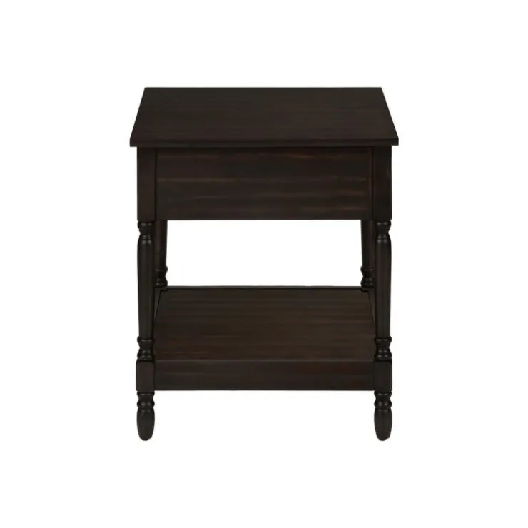 Monarch Accent table 25"h - Walnut Clearance