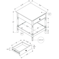 Monarch Accent table 25