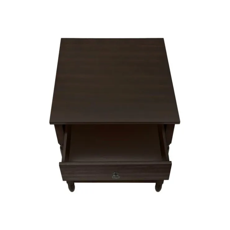 Monarch Accent table 25"h - Walnut Clearance