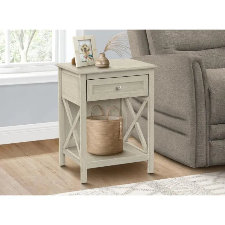 Monarch Accent table 25"h - White Online