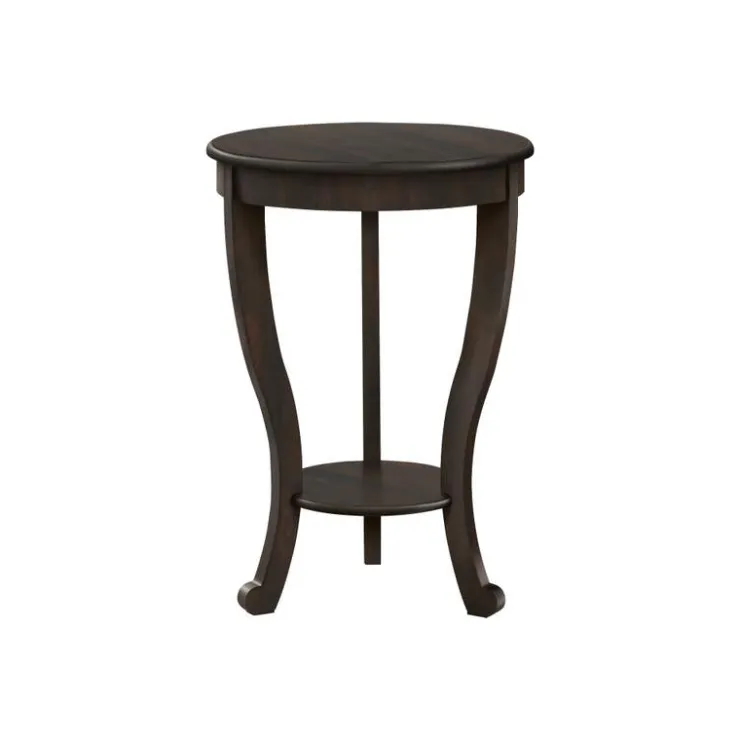 Monarch Accent table 24"h - Walnut Hot