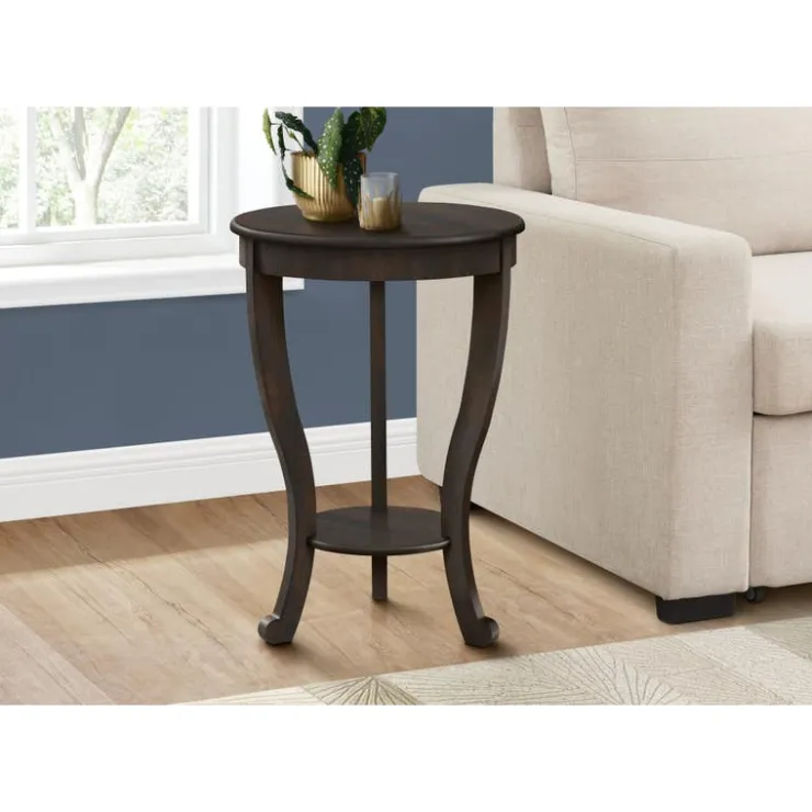 Monarch Accent table 24"h - Walnut Hot
