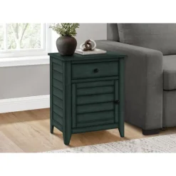 Monarch Accent table 25"h - Blue Hot