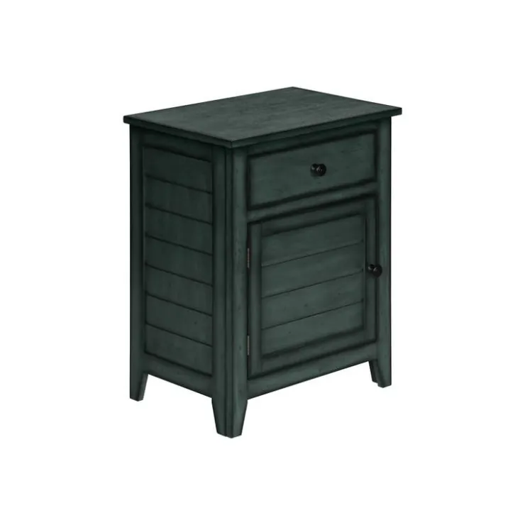 Monarch Accent table 25"h - Blue Hot