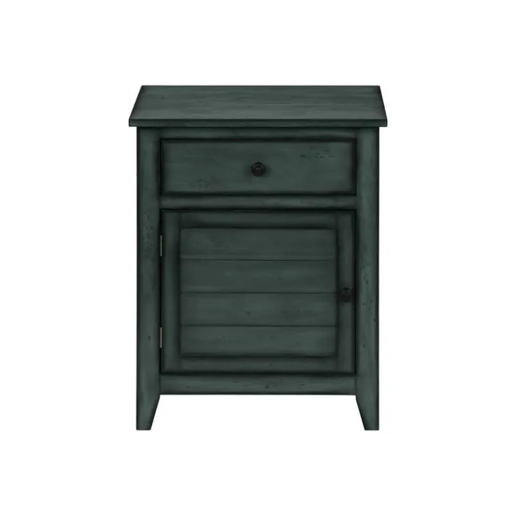 Monarch Accent table 25"h - Blue Hot