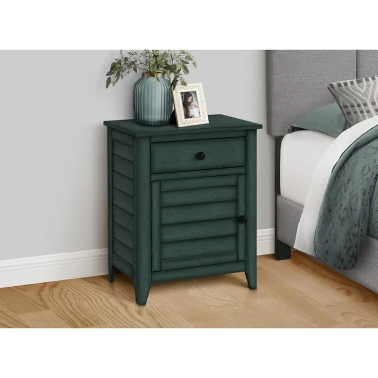 Monarch Accent table 25"h - Blue Hot