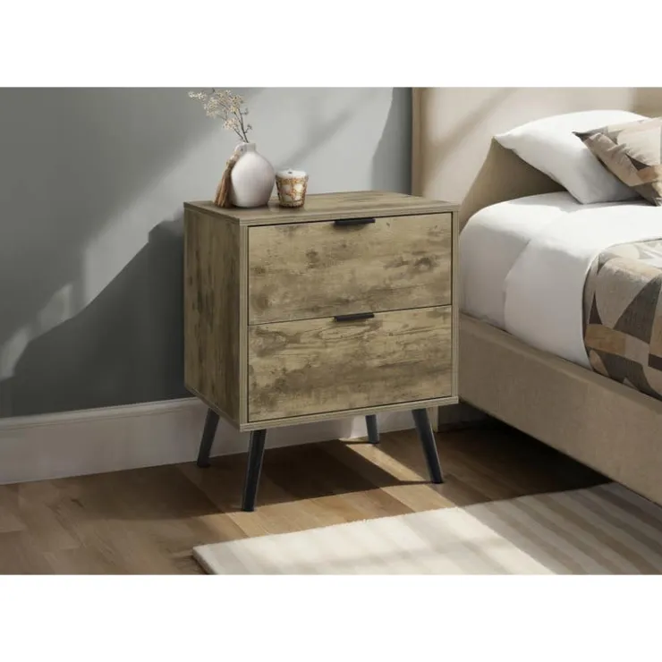 Monarch Accent Table 24"H with Storage - Brown