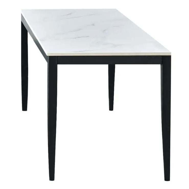 Accent Table Set - 2 pcs White/Black Sale