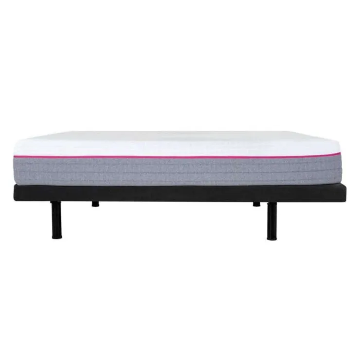 Adjustable Bed 39"x78" + Loop 39"x78" Mattress GREY/WHITE Outlet