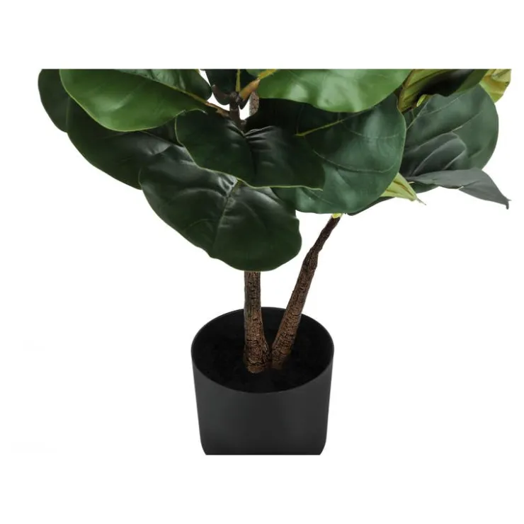 Monarch Artificial plant - 49"h / indoor fiddle tree in a 5" pot Green New