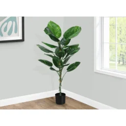 Monarch Artificial plant - 54"h / indoor dieffenbachia / 6" pot Green Best