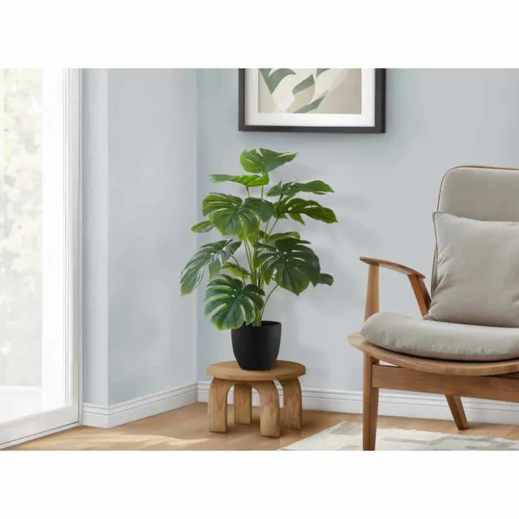 Monarch Artificial plant - 24"h / indoor monstera in a 5" pot Green Sale