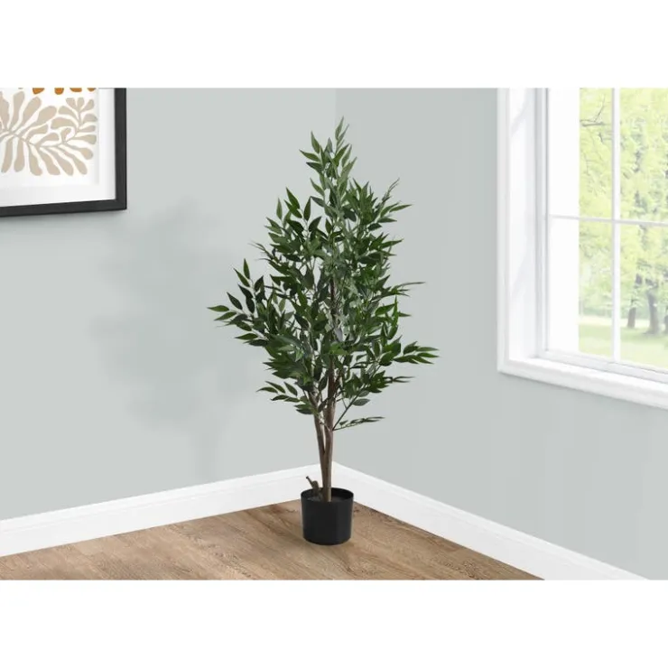 Monarch Artificial plant - 47"h / indoor acacia tree in a 5" pot Green Hot