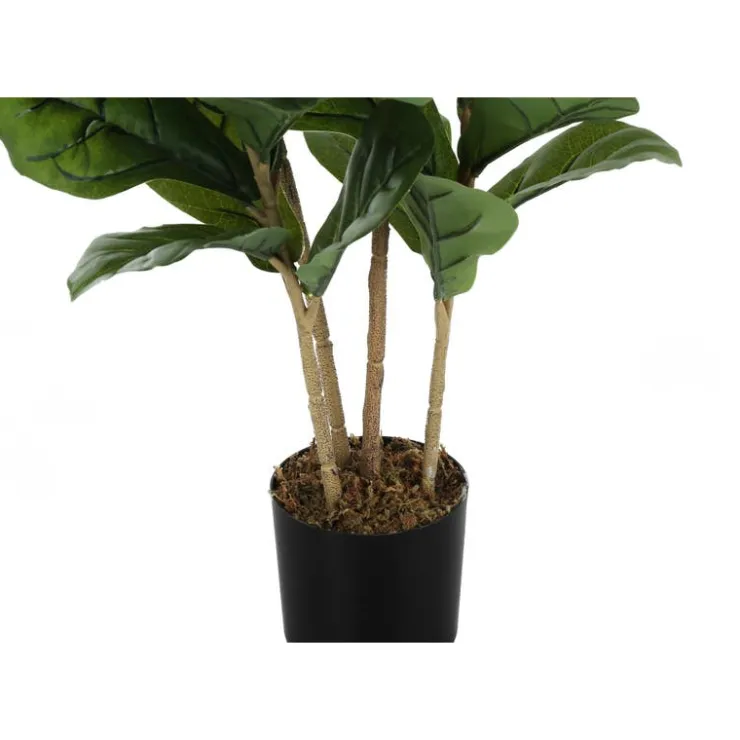 Monarch Artificial plant - 41"h / indoor fiddle tree in a 5" pot Green Clearance