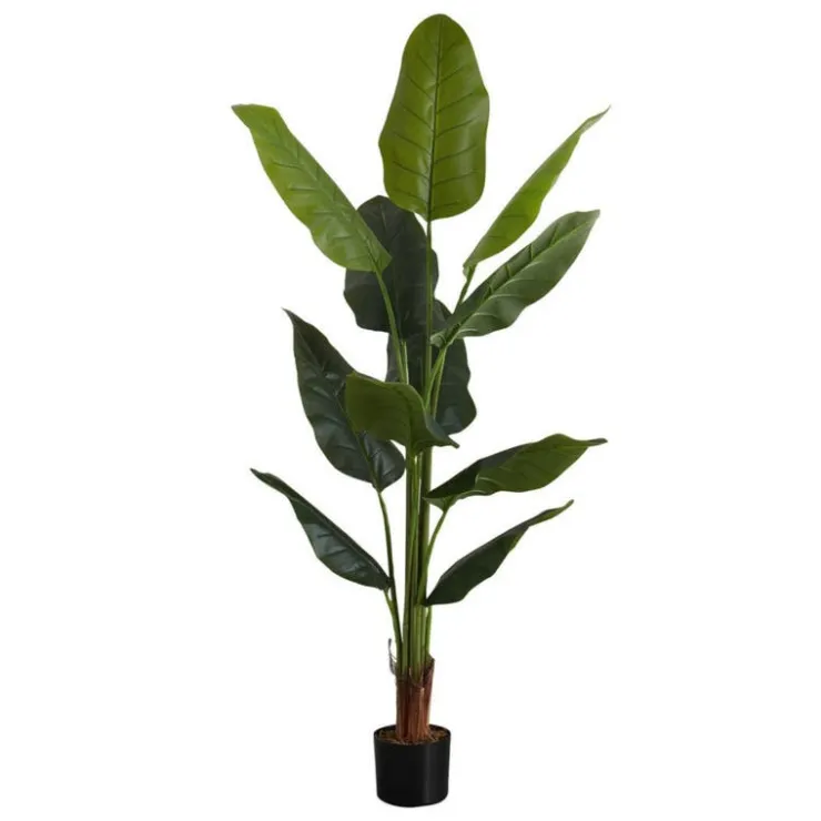 Monarch Artificial plant - 59"h / indoor strelitzia in a 5" pot Green Online