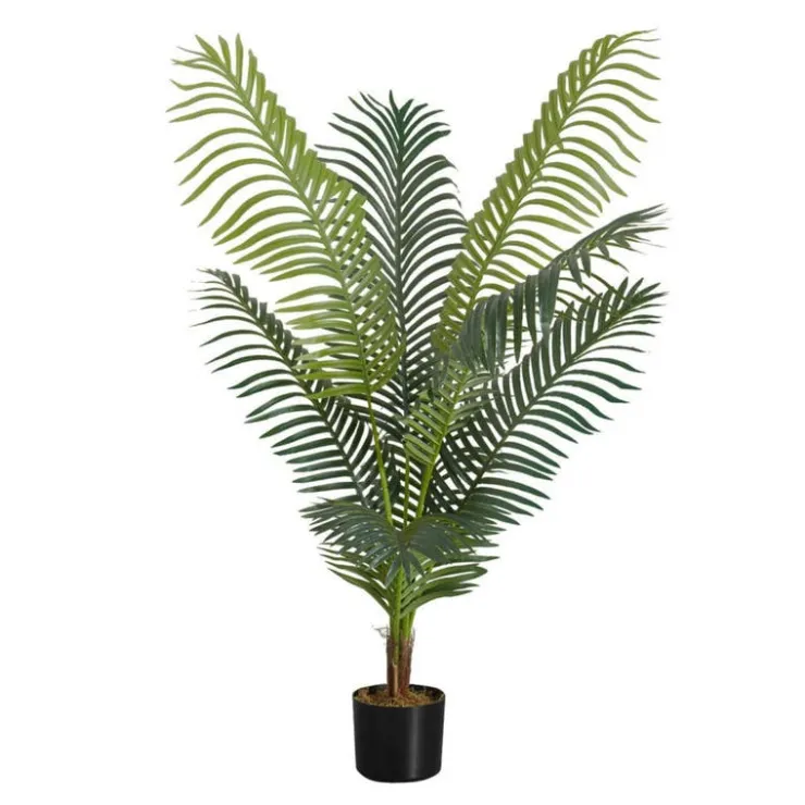 Monarch Artificial plant - 47"h / indoor palm tree in a 5" pot Green Best