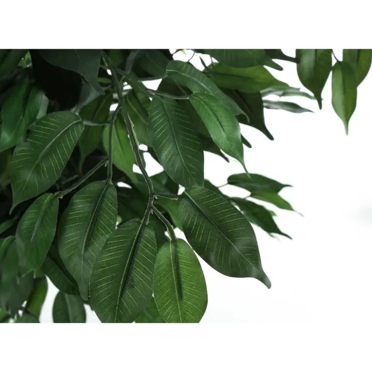 Monarch Artificial plant - 58"h / indoor ficus tree in a 6" pot Green Best