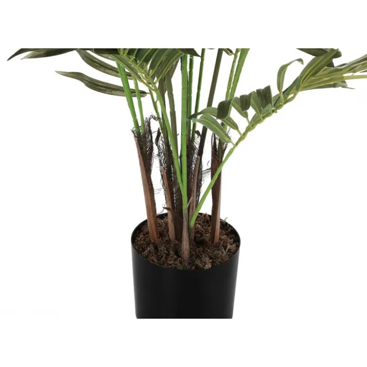 Monarch Artificial plant - 47"h / indoor areca palm tree/ 5" pot Green