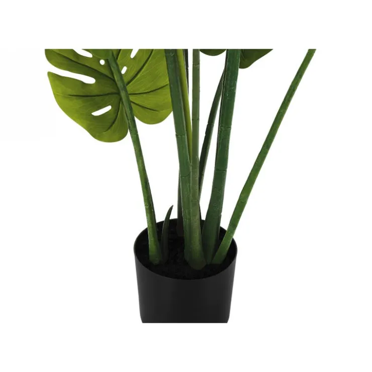 Monarch Artificial plant - 45"h / indoor monstera in a 6" pot Green Best