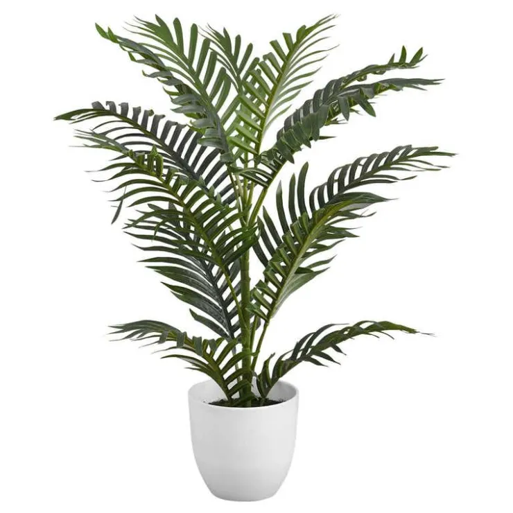 Monarch Artificial plant - 28"h / indoor palm in a 6" pot Green Sale