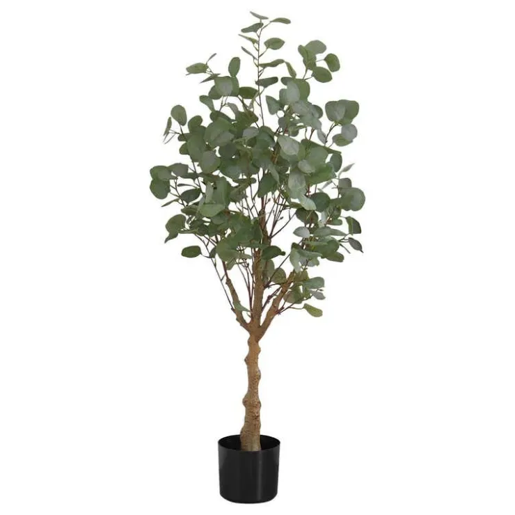Monarch Artificial plant - 46"h / indoor eucalyptus tree/ 5" pot Green