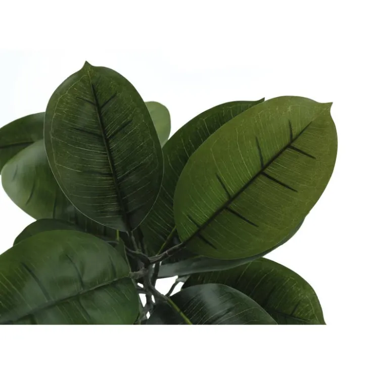 Monarch Artificial plant - 52"h / indoor rubber tree in a 5" pot Green Hot