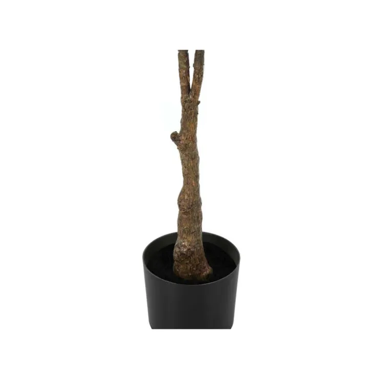 Monarch Artificial plant - 52"h / indoor rubber tree in a 5" pot Green Hot