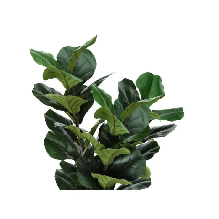 Monarch Artificial plant - 32"h / indoor fiddle in a 6" pot Green New