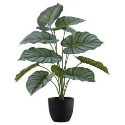 Monarch Artificial plant - 24"h / indoor calathea in a 5" pot Green