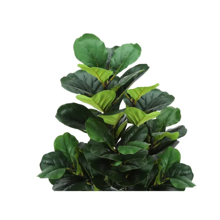 Monarch Artificial plant - 47"h / indoor fiddle tree in a 5" pot Green