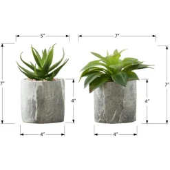 Monarch Artificial plant - 2pcs / 7