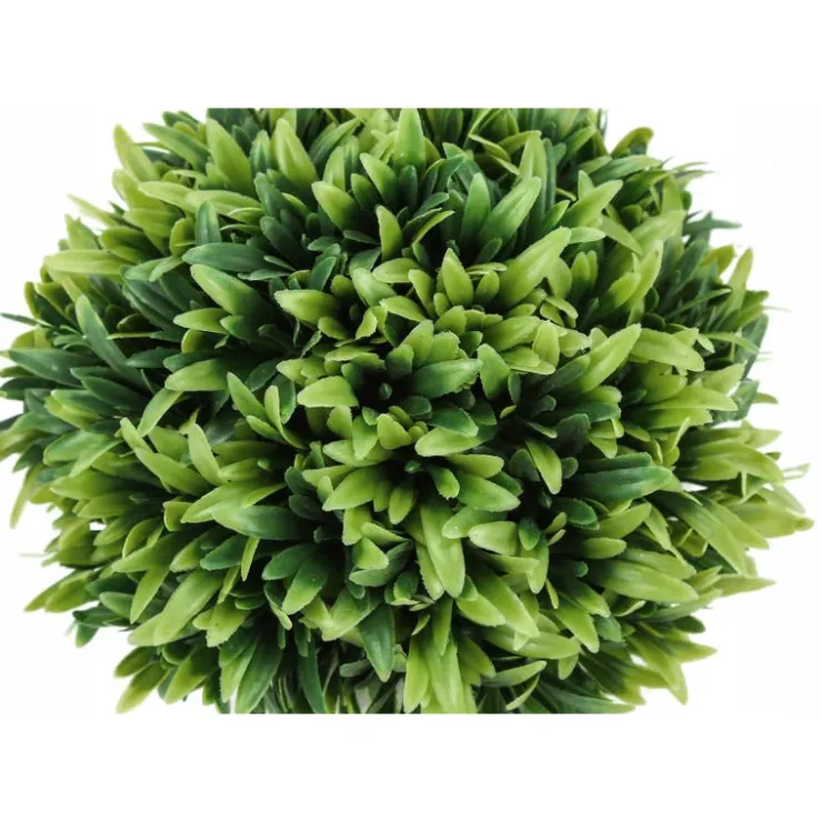 Monarch Artificial plant - 3pcs / 5"h grass in a 3" grey pot Green Outlet