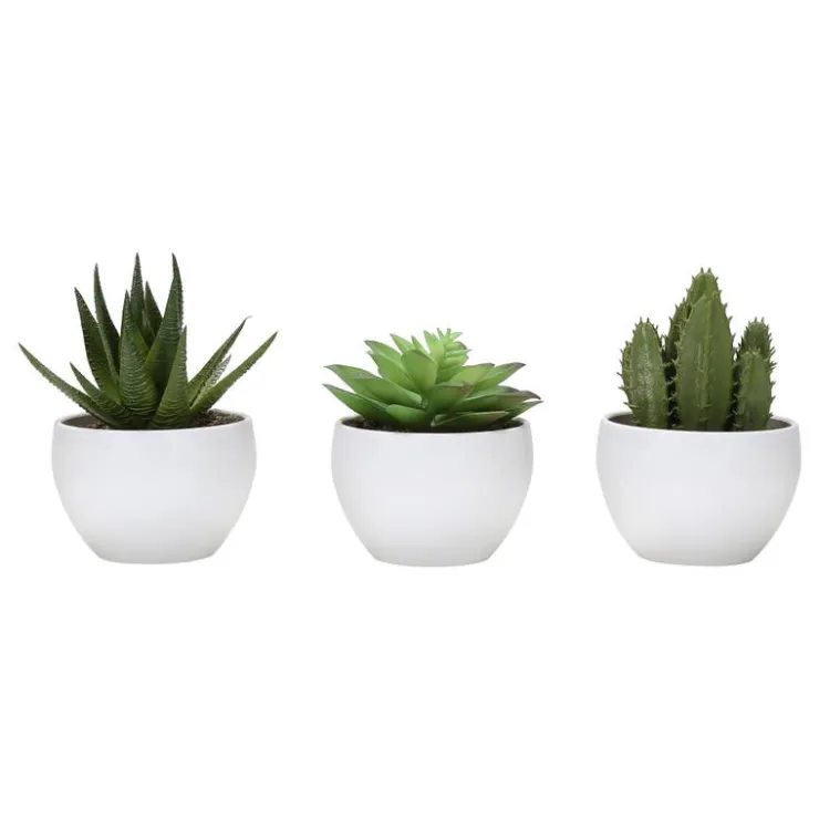 Monarch Artificial Plant 6" (set of 3) Green Outlet