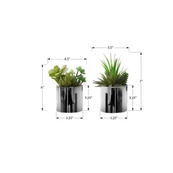 Monarch Artificial Plant 7" (Set of 2) Green Outlet